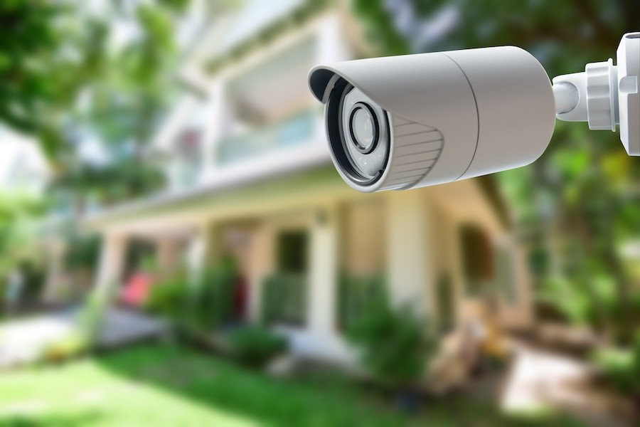 A surveillance system can integrate with other smart security solutions.